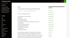Desktop Screenshot of cookingsavorybites.com